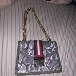 Aldo snake print cross body/ shoulder bag